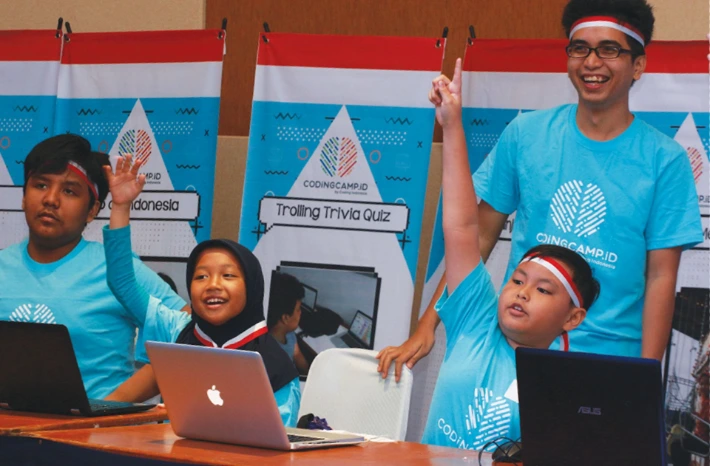 Belajar coding membuat anak kreatif dan percaya diri